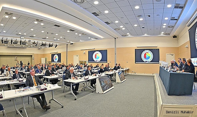 Denizli Sanayi Odası Başkanı Kasapoğlu TOBB Ege Bölge Toplantısına Katıldı