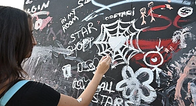 Grafiti şenliğinde renkler konuştu
