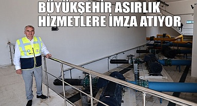 İki depo, Akbaş Barajı’ndan getirilen suların dağıtım merkezi olacak