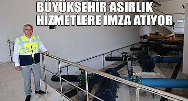 İki depo, Akbaş Barajı’ndan getirilen suların dağıtım merkezi olacak