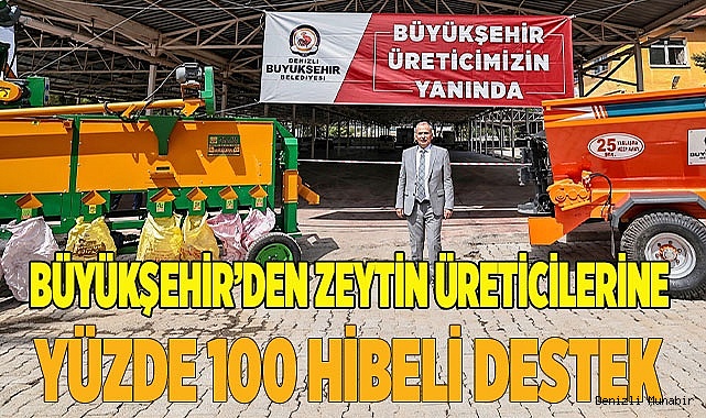 Kale’ye 3 adet zeytin eleme makinesi