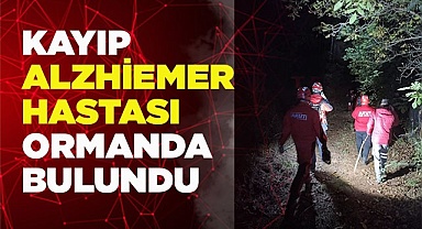 Kaybolan Alzheimer hastası yaşlı adama saatler sonra ulaşıldı
