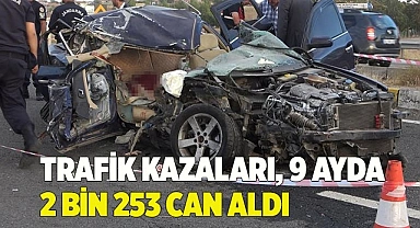 Kural tanımazlar frene basmıyor: 2 bin 253 can kaybı