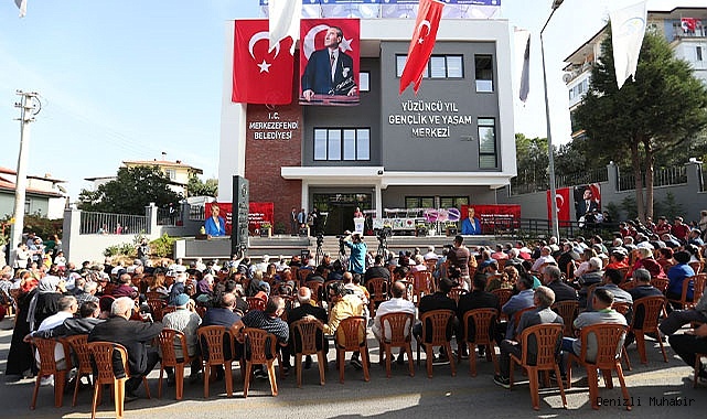 Merkezefendi’de ‘Yüzüncü Yıl Gençlik Merkezi’ hizmete açıldı...