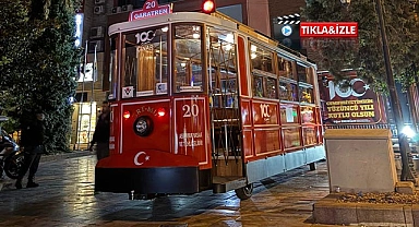 Nostaljik tramvay, DTO'nun 100. yıl etkinlikleri için yollara çıktı