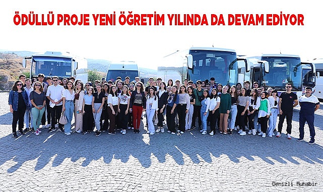 Ödüllü proje yeni öğretim yılında da devam ediyor 
