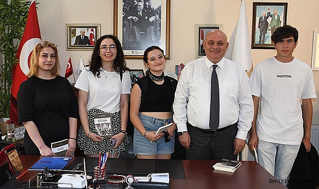 Öğrencilerden Başkan Şevik’e teşekkür ziyareti