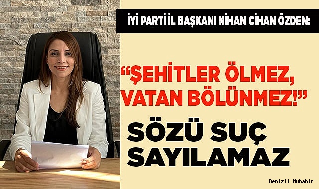 Özden: "Türk milliyetçiliğinin mahkûm edilmesine geçit vermeyeceğiz.”