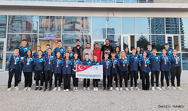 PAMUKKALE BELEDİYESİ SPORCULARI BAŞARIDAN BAŞARIYA KOŞUYOR