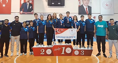 PAMUKKALELİ DARTÇILARDAN 13 MADALYA