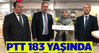 PTT 183 YAŞINDA