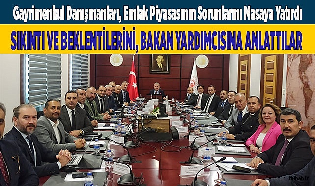 SIKINTI VE BEKLENTİLERİNİ, BAKAN YARDIMCISINA ANLATTILAR