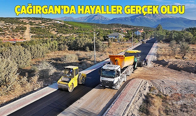 Tavas-Çağırgan’ın modern altyapısı yenilenen üstyapı ile taçlandı