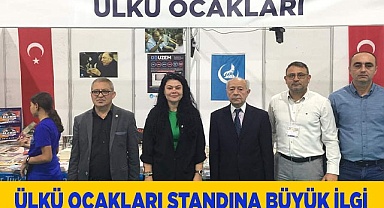 ÜLKÜ OCAKLARI STANDINA DAHA İLK GÜN BÜYÜK İLGİ