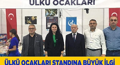 ÜLKÜ OCAKLARI STANDINA DAHA İLK GÜN BÜYÜK İLGİ