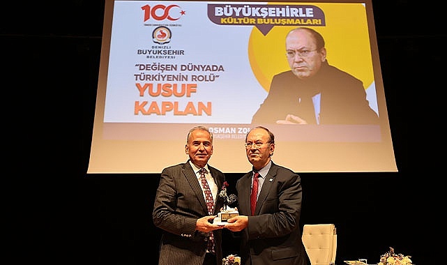 Yusuf Kaplan Denizlililerle buluştu