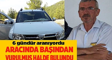 6 gündür aranan yaşlı adam ölü olarak bulundu