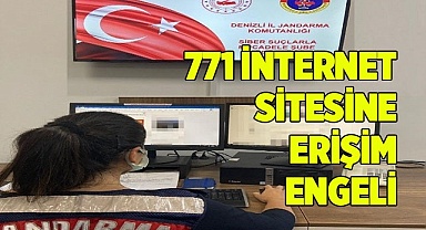 771 internet sitesine erişim engeli