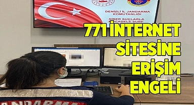 771 internet sitesine erişim engeli