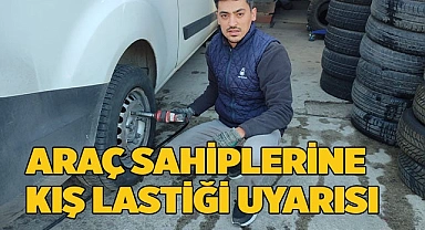 Araç sahiplerine kış lastiği uyarısı