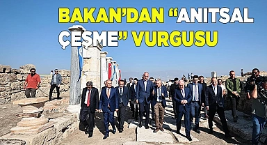 Bakan Ersoy, Laodikya Antik Kentinde incelemelerde bulundu