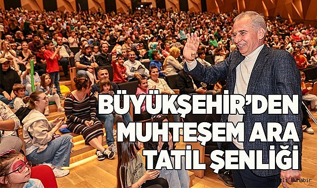 Başkan Zolan çocukların tatil coşkusuna ortak oldu