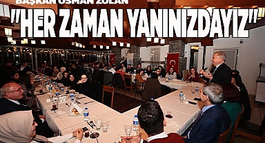 Başkan Zolan gönüllü eğitmenleri unutmadı