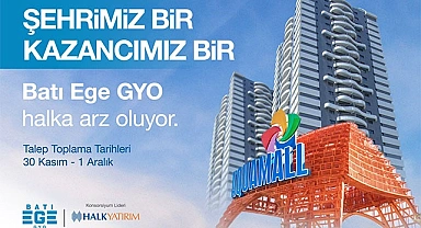 BATI EGE GYO HALKA ARZ OLUYOR