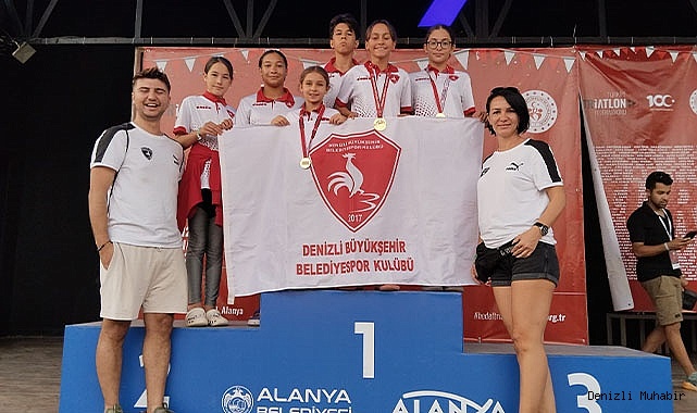 Bizim çocuklardan Triatlon Türkiye Şampiyonluğu