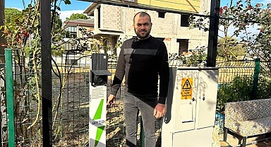 Buldan’a ilk araç şarj istasyonu kuruldu