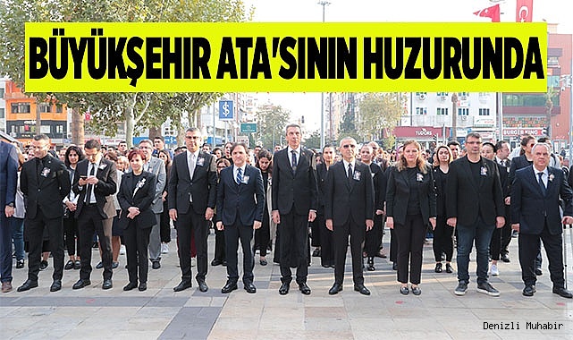 Büyükşehir Ata'sının huzurunda