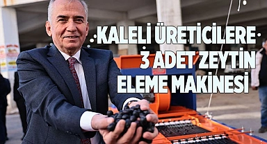 Büyükşehir’den zeytin üreticilerine bir destek daha  