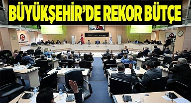 Büyükşehir'in 2023 yılı bütçesi oybirliği ile kabul edildi