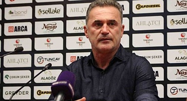 Çorum FK Teknik Direktörü Tahsin’den açıklama