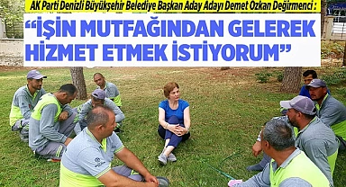 Değirmenci: "ilime hizmet etmek istiyorum''