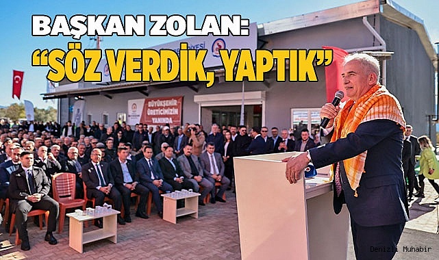 Denizli Büyükşehir Belediyesi Zeytinyağı Üretim Tesisi hizmete girdi