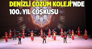 DENİZLİ ÇÖZÜM KOLEJİ’NDE 100. YIL COŞKUSU