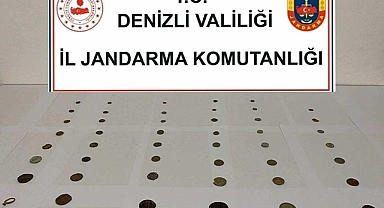 Denizli’de 93 parça tarihi eser ele geçirildi