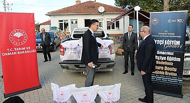 Denizli'de üretilen Taner ve Selçuklu buğday tohumları Eskişehir'de