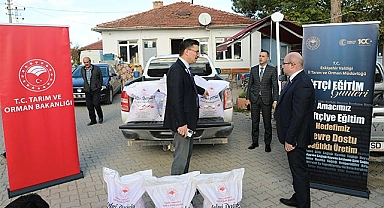 Denizli'de üretilen Taner ve Selçuklu buğday tohumları Eskişehir'de
