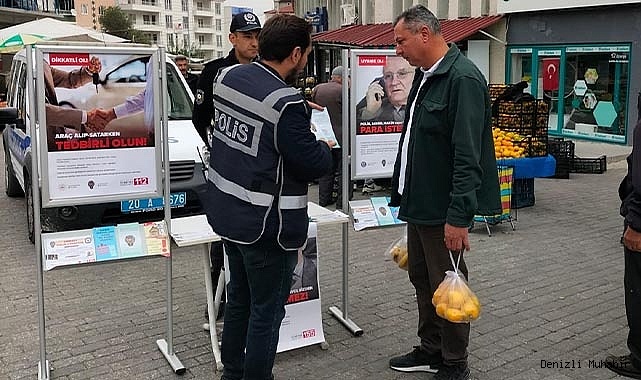Denizli polisi vatandaşları siber güvenlik alanında bilgilendirdi