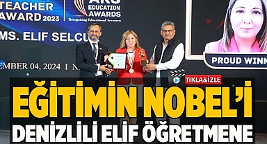 Denizlili Elif Öğretmen, Türkiye’nin 5 ‘Küresel Öğretmen’inden 1’i oldu