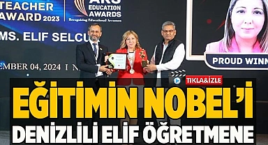 Denizlili Elif Öğretmen, Türkiye’nin 5 ‘Küresel Öğretmen’inden 1’i oldu