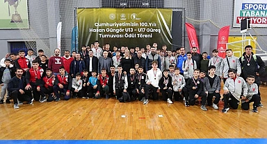 Hasan Güngör güreş turnuvası sona erdi