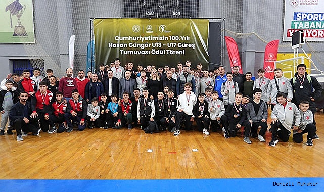 Hasan Güngör güreş turnuvası sona erdi
