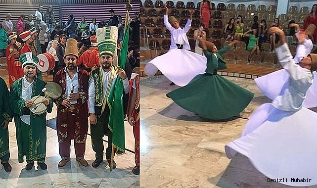 İtalyanlar sema ve mehter gösterisine hayran kaldı
