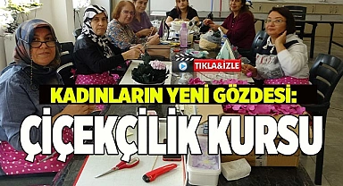 Kadınların yeni gözdesi: Çiçekçilik kursu