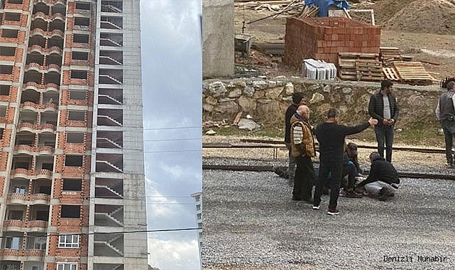 Kafasına 15. kattan kalıp malzemesi düşen inşaat işçisi öldü