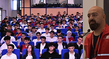 Kızılay, DOSTEK öğrencilerine kan vermenin önemini anlattı