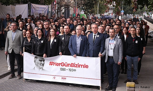 MERKEZEFENDİ BELEDİYESİ 10 KASIM'DA ATATÜRK'Ü ANDI